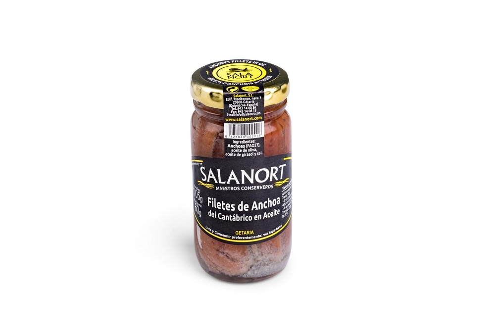 Anchois de la Cantabrie Salanort 100 g